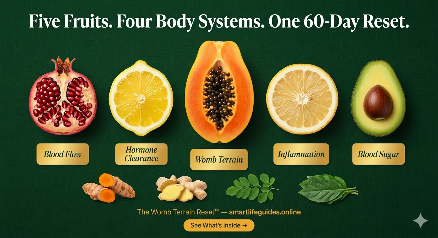 Five Fruits — Four Body Systems — The 60-Day Womb Terrain Reset
