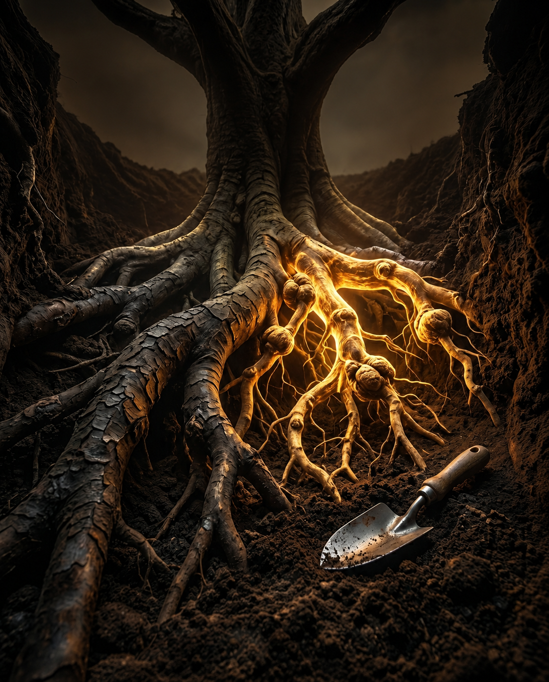 Plant root system